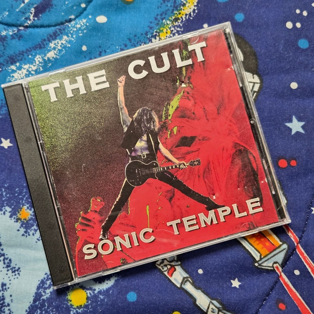 The Cult Sonic Temple CD 1989 Hard Rock Fire Woman Vintage